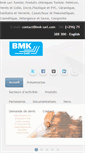 Mobile Screenshot of bmk-sarl.com